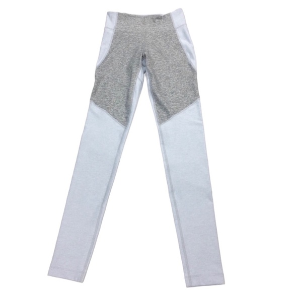OUTDOOR Voices Two-Tone 3/4 Leggings Blue & Gray Size XS - Picture 2 of 8